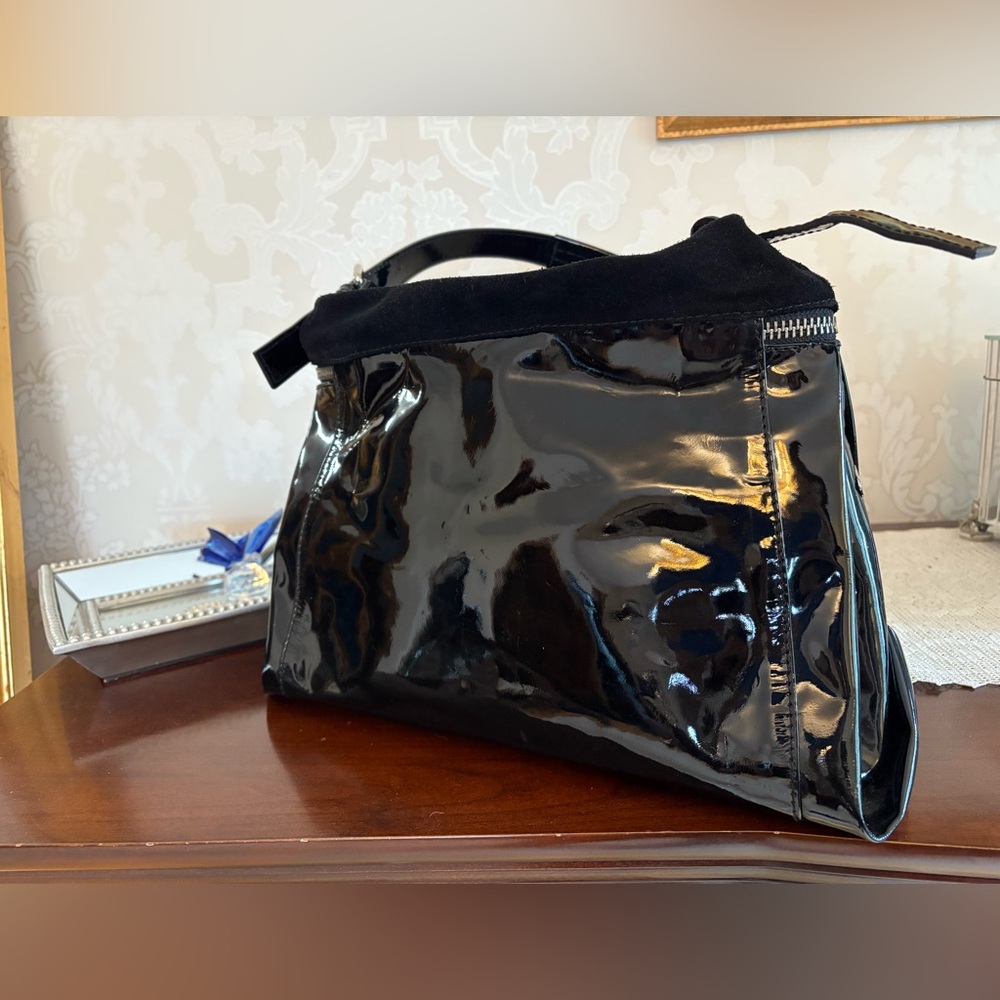 Black Patent Leather Women's Bag, The Trend